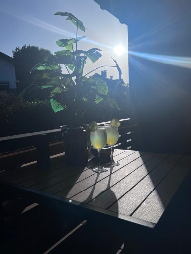 Balkon / Abendsonne